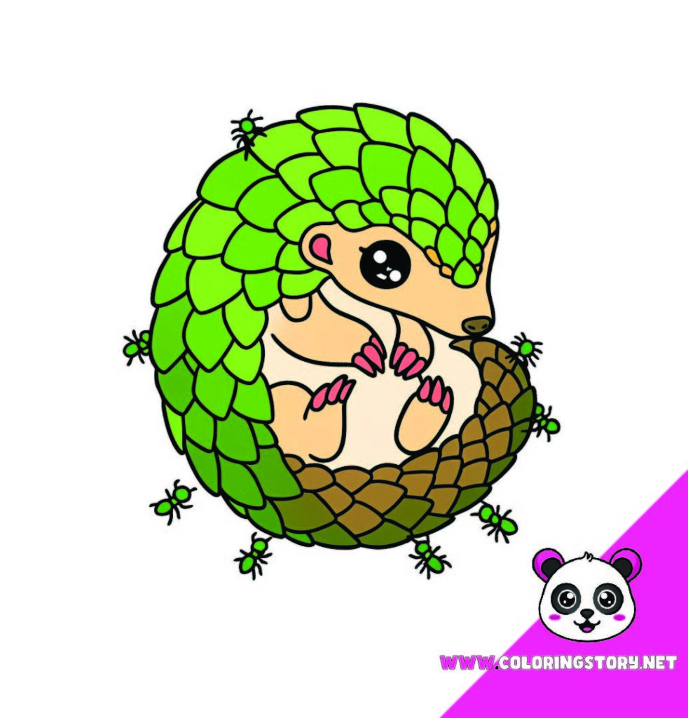 cute animals coloring book 044000