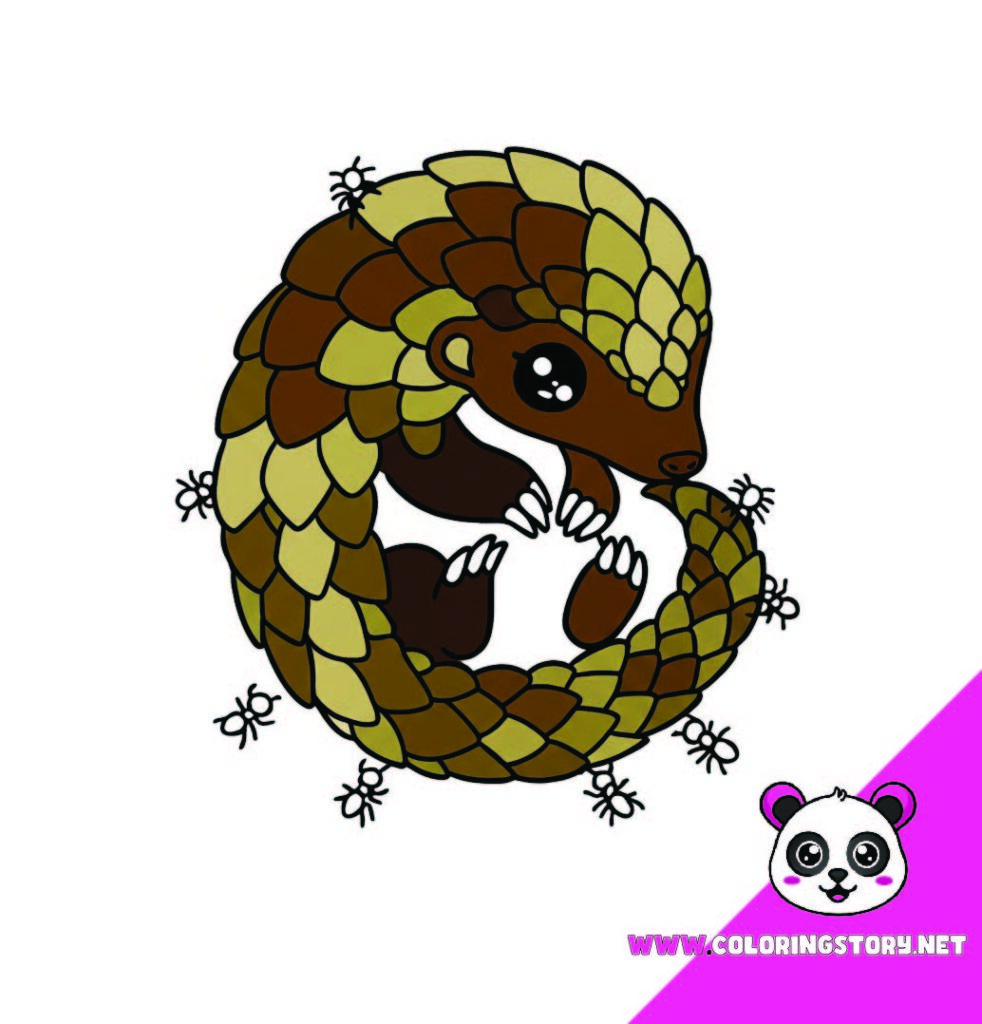 cute animals coloring book 046000