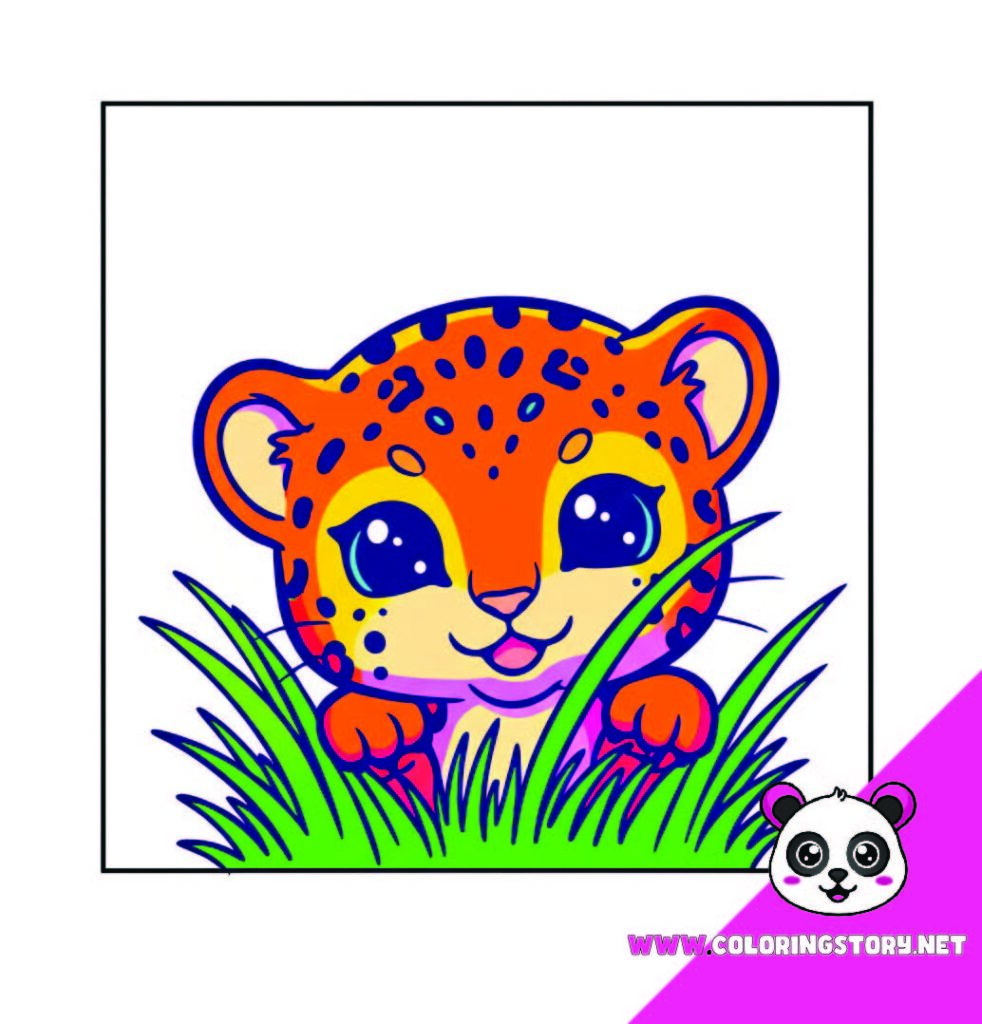 cute animals coloring book 051000