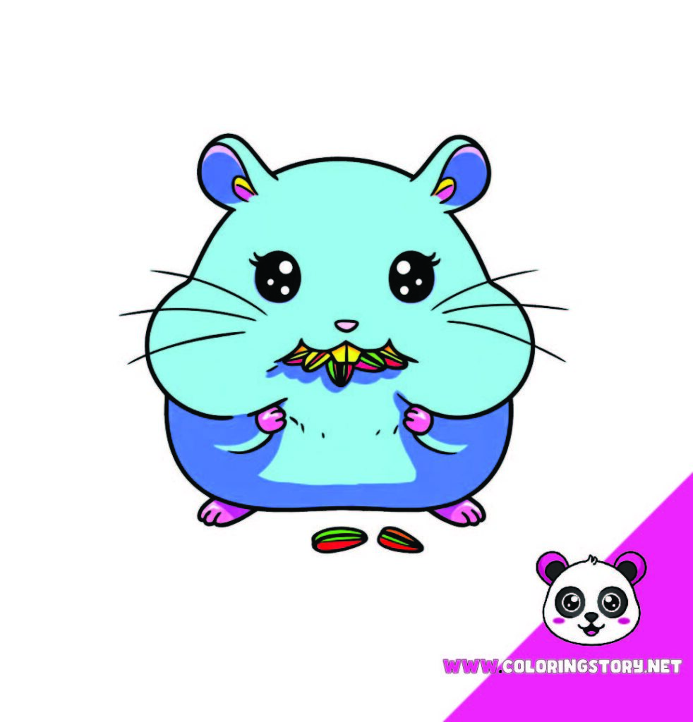 cute animals coloring book 071000
