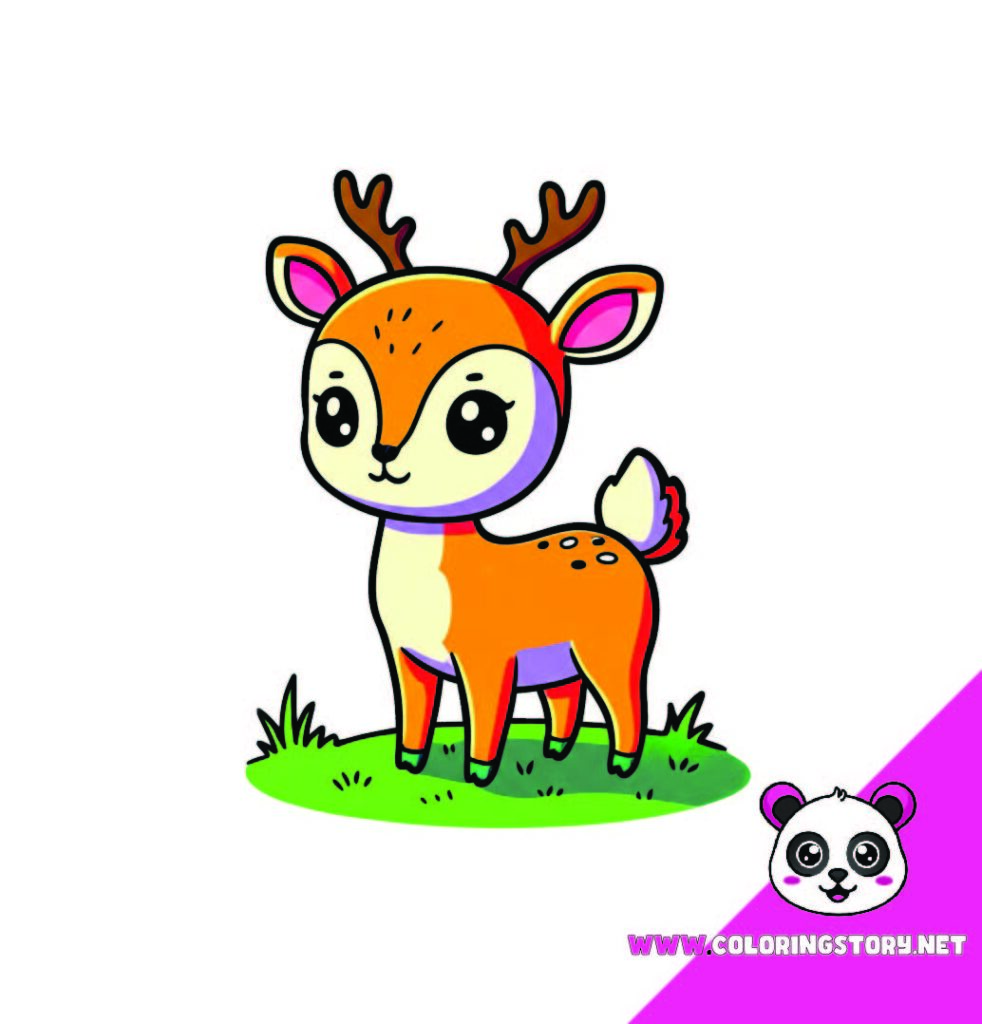 cute animals coloring book 076000