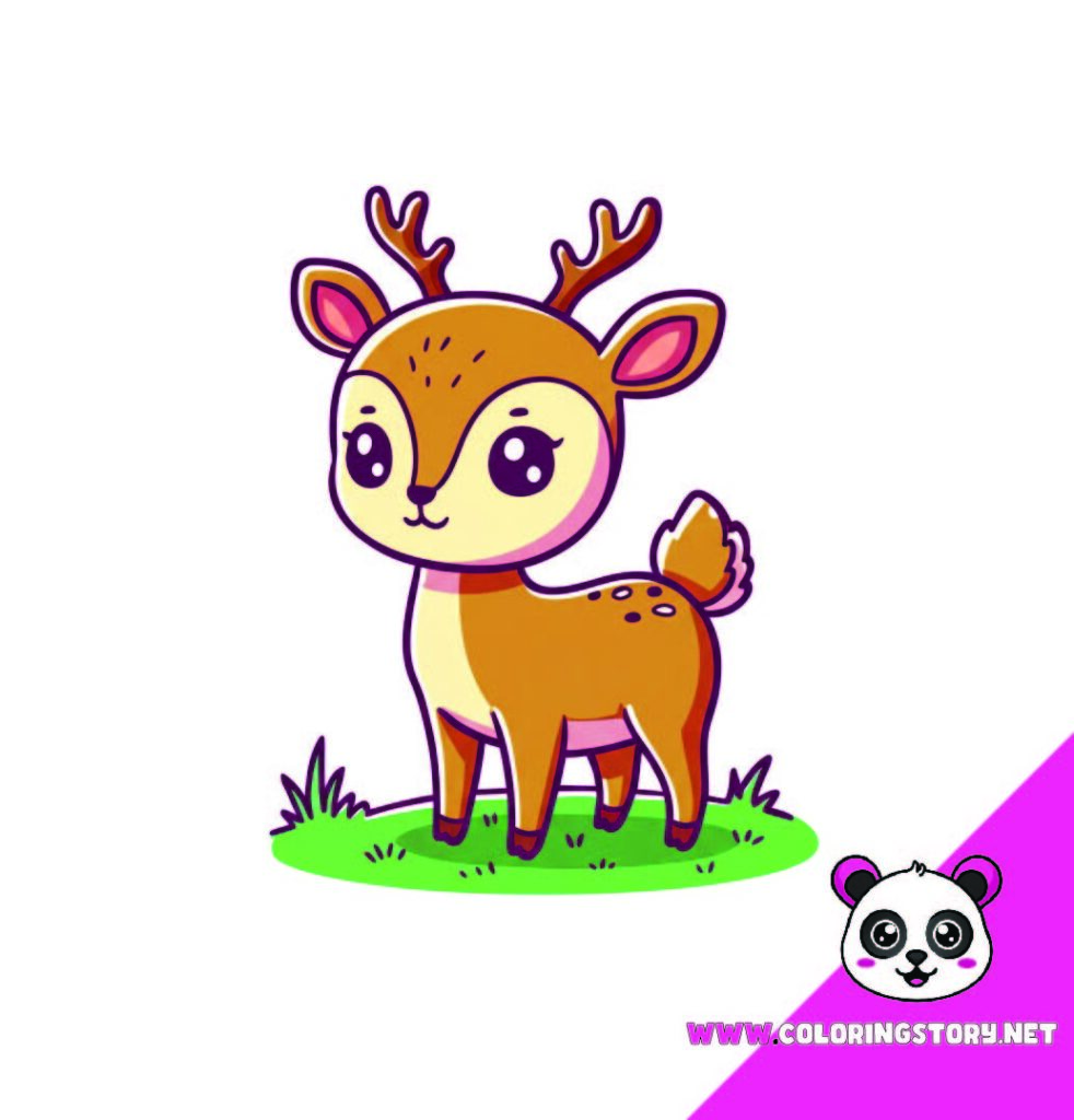 cute animals coloring book 077000