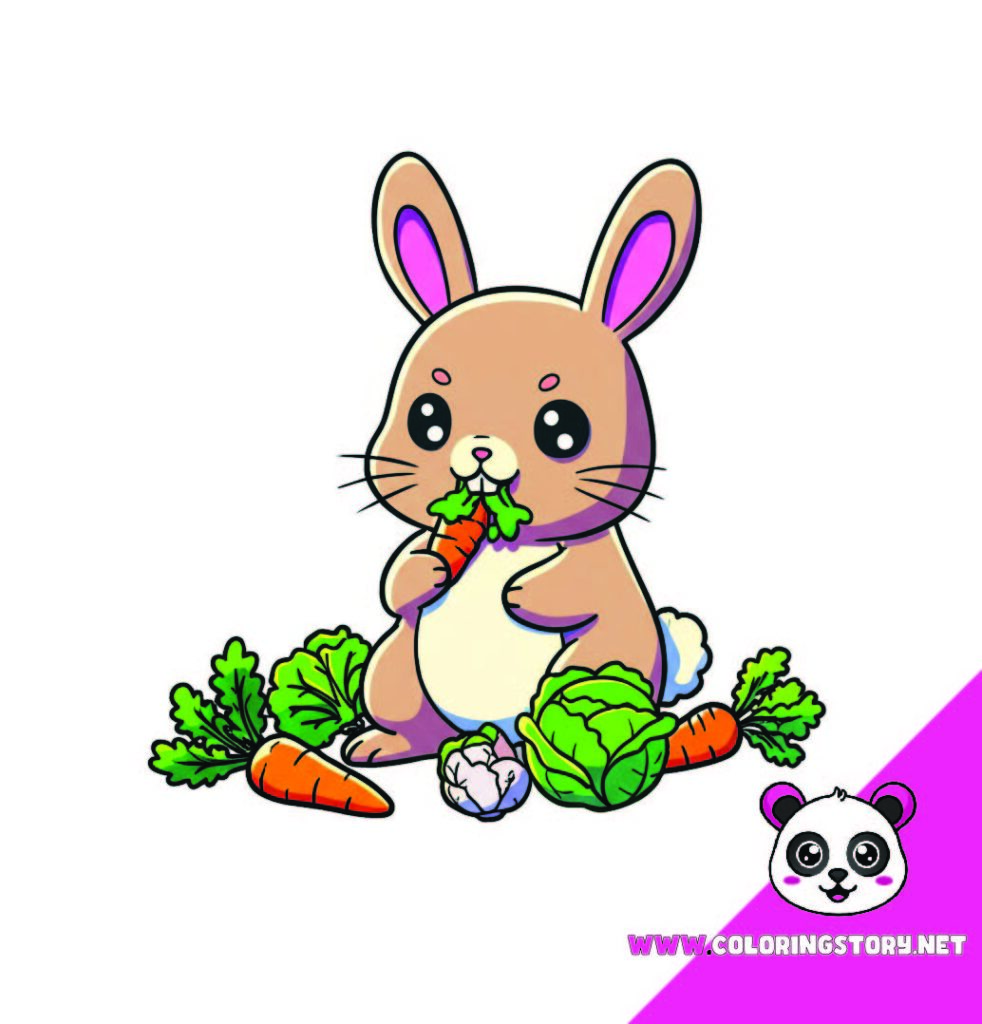 cute animals coloring book 087000