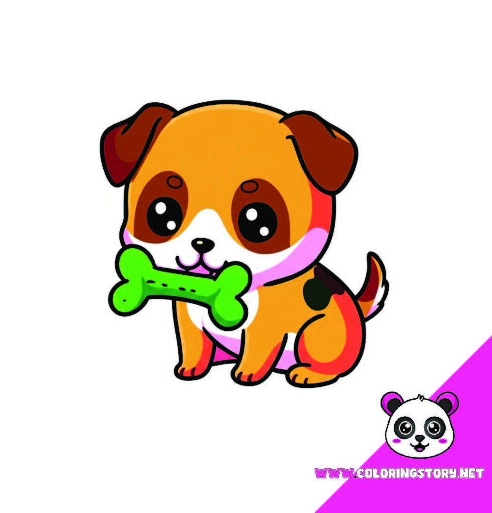 cute animals coloring book 089000