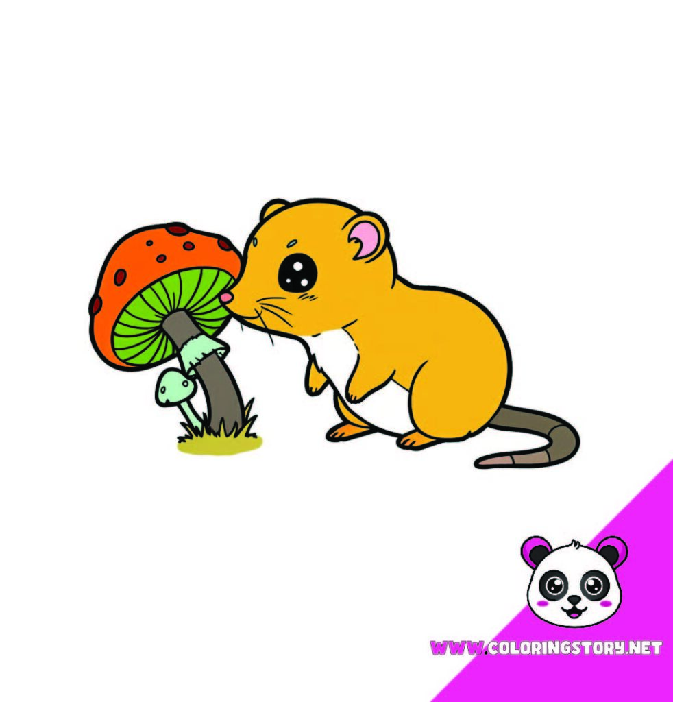 cute animals coloring book 107000