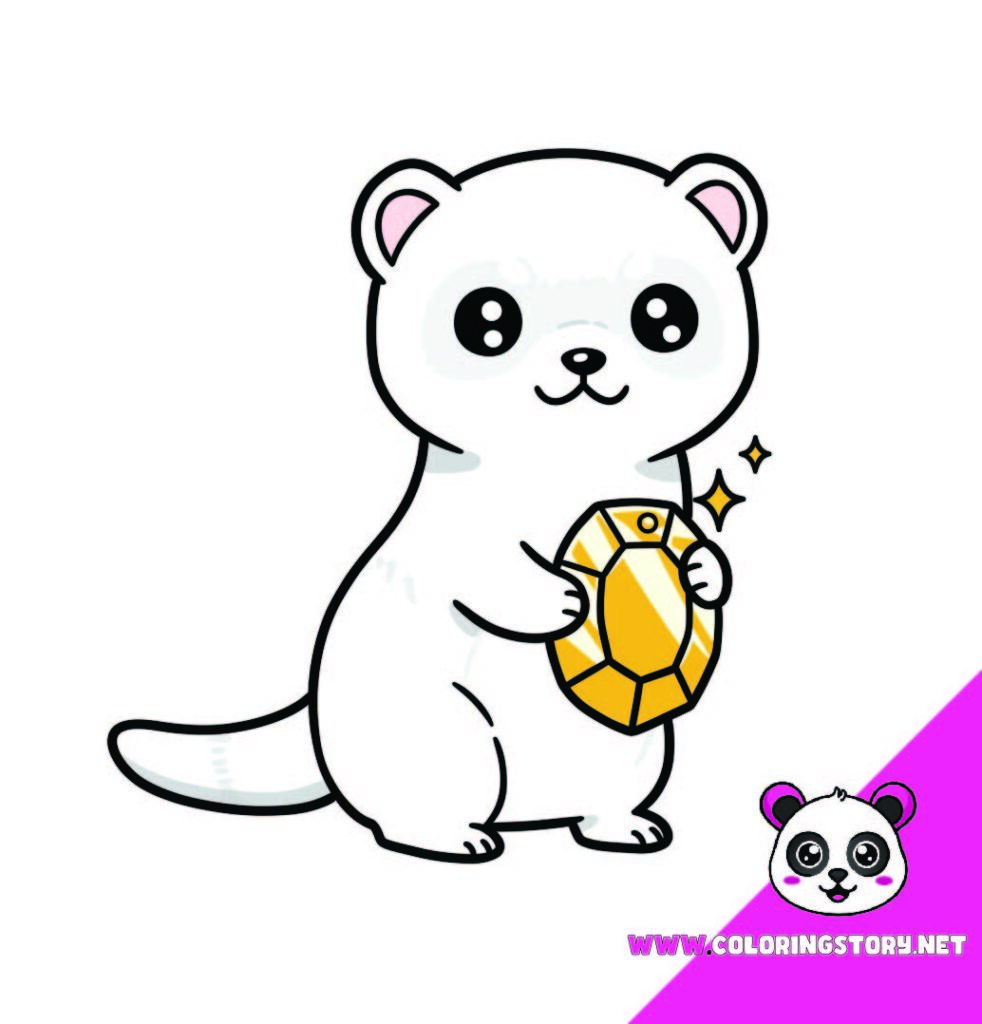 cute animals coloring book 194000